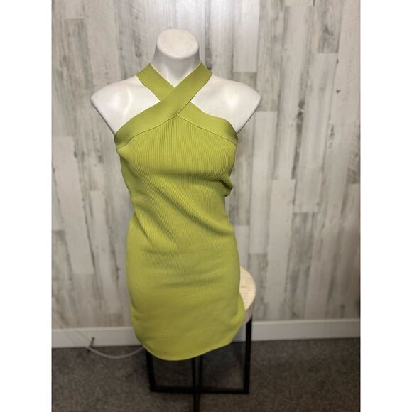 NWT Sincerely Jules green mini dress size large - Picture 1 of 5